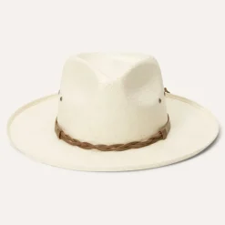 Best Stetson Helena Straw Fedora Natural