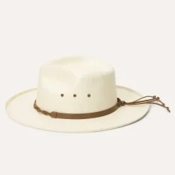 Best Stetson Helena Straw Fedora Natural