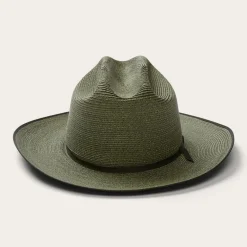 Outlet Stetson Hemp Straw Open Road Sage