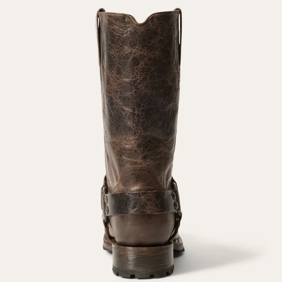 Clearance Stetson Heritage Harness Boots Brown