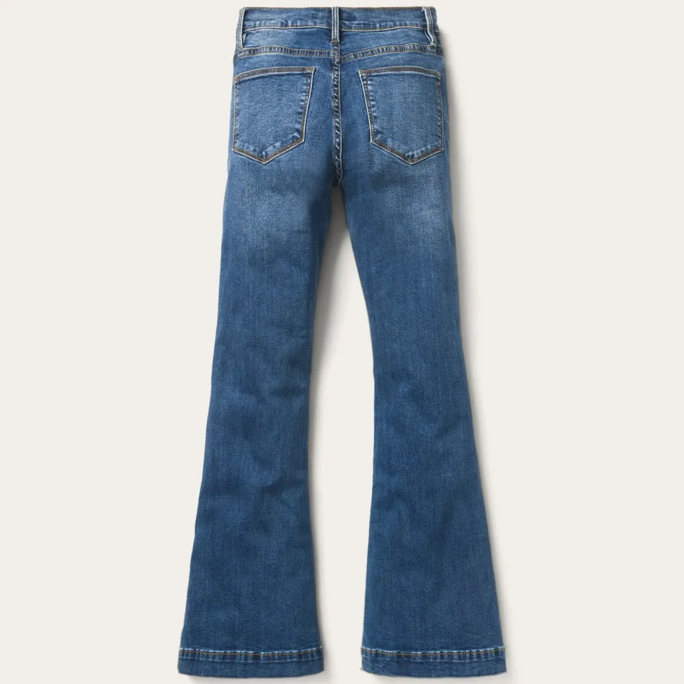 Online Stetson High Waist Flare Jean Blue