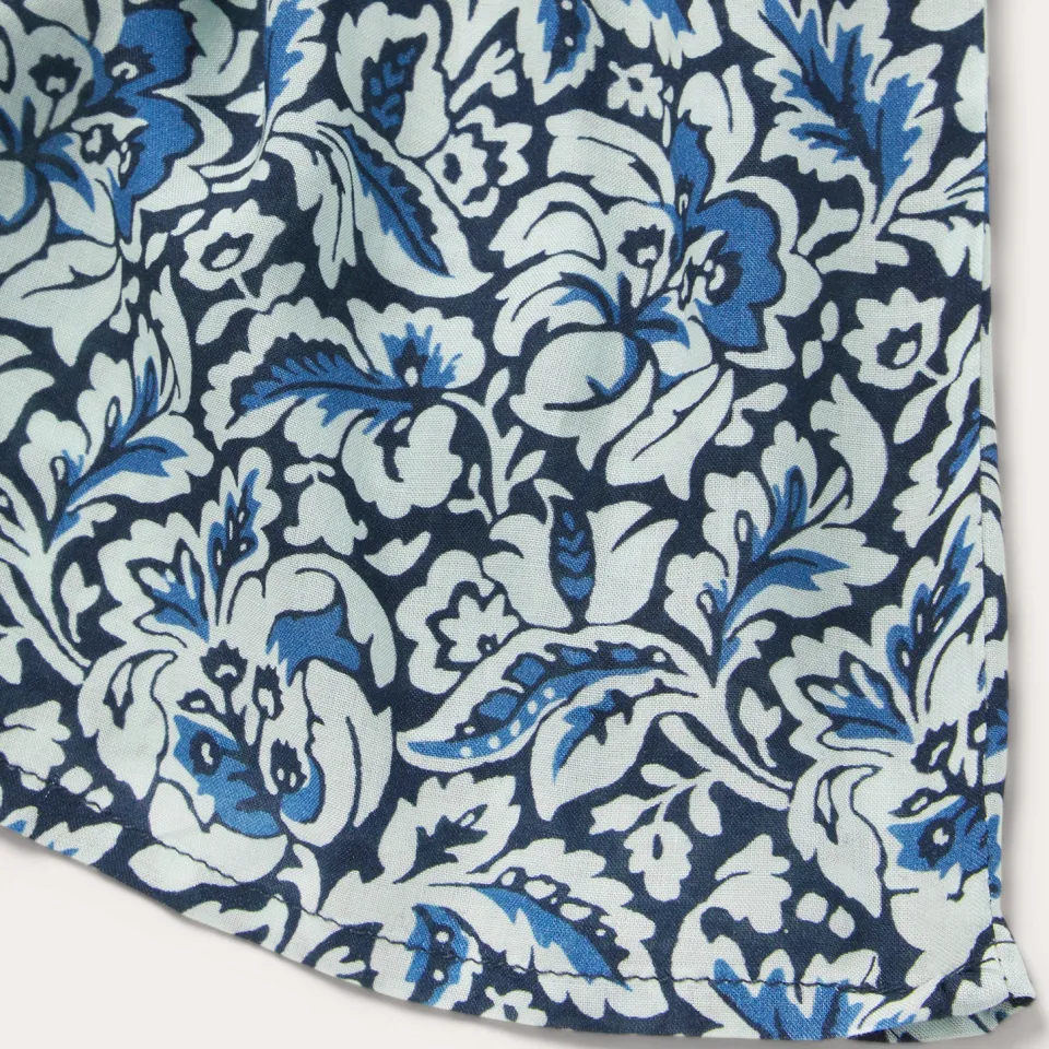 Discount Stetson Indigo Tapestry Print Prairie Dress Blue