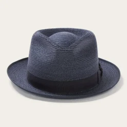 Discount Stetson Inwood Hemp Fedora Navy