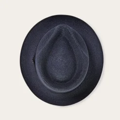 Discount Stetson Inwood Hemp Fedora Navy