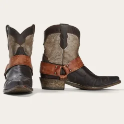 Hot Stetson Jade Harness Ankle Boot Brown