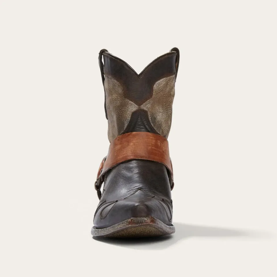 Hot Stetson Jade Harness Ankle Boot Brown