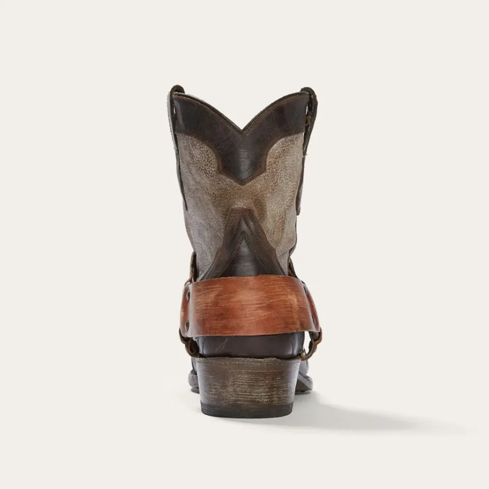 Hot Stetson Jade Harness Ankle Boot Brown