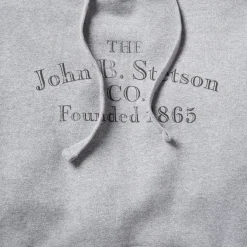 Hot Stetson John B. Co. Hooded Sweatshirt Grey