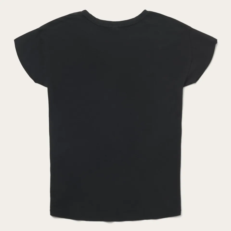 Outlet Stetson John B. Eagle Graphic Tee Black