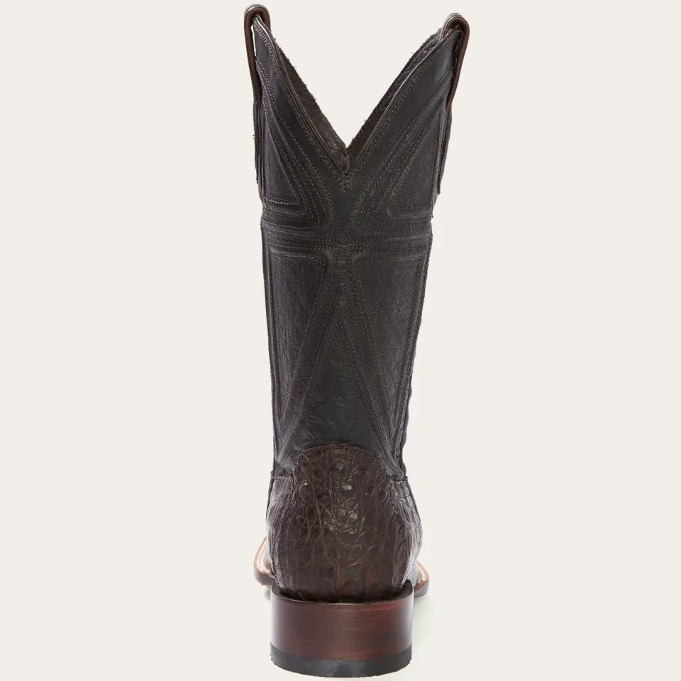Best Stetson Kaycee Caiman Belly Cowboy Boot Brown