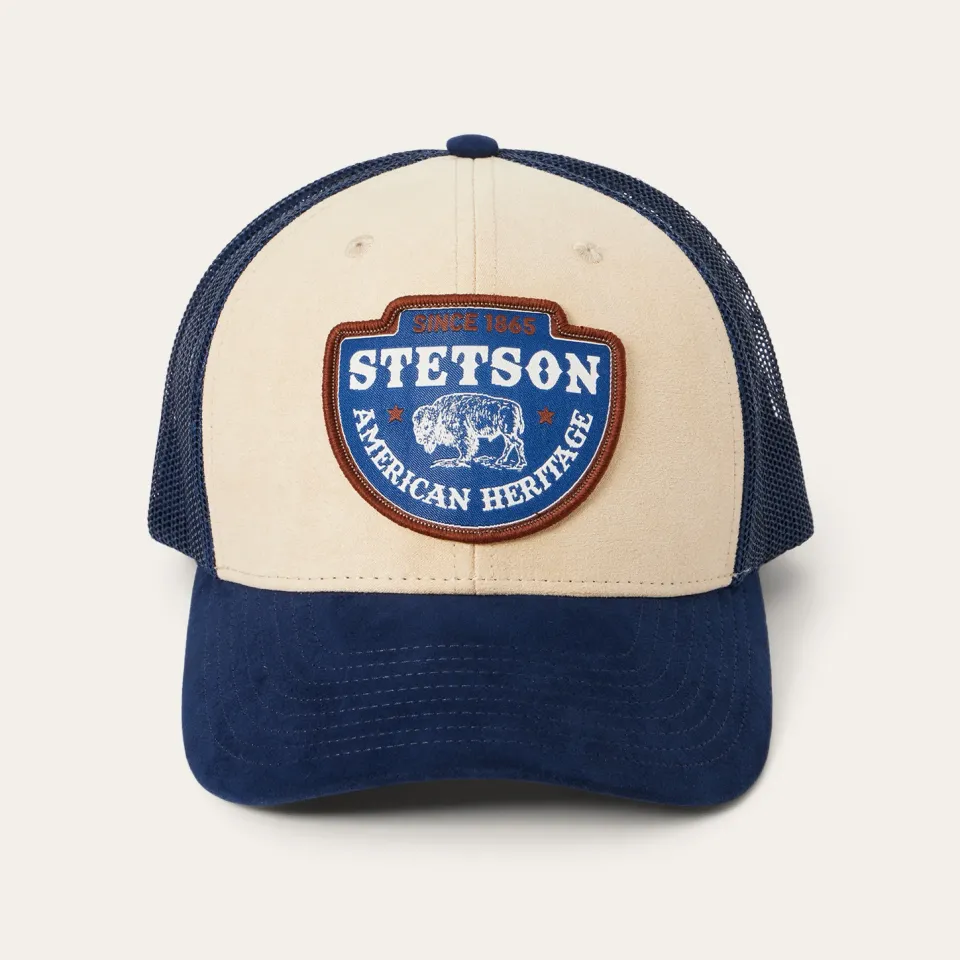 Sale Stetson Arrowhead Patch Trucker Cap Khaki