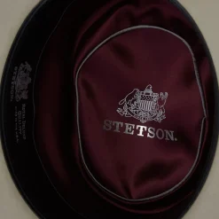 New Stetson Kings Row Firm Felt Hat Silver Grey