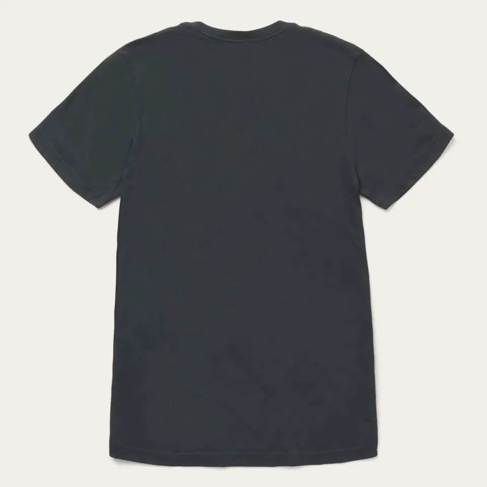 Stetson Longhorn Graphic Tee Black