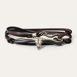 Clearance Stetson Longhorn Wrap Bracelet