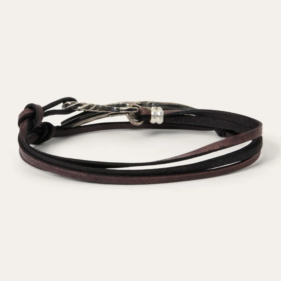 Clearance Stetson Longhorn Wrap Bracelet