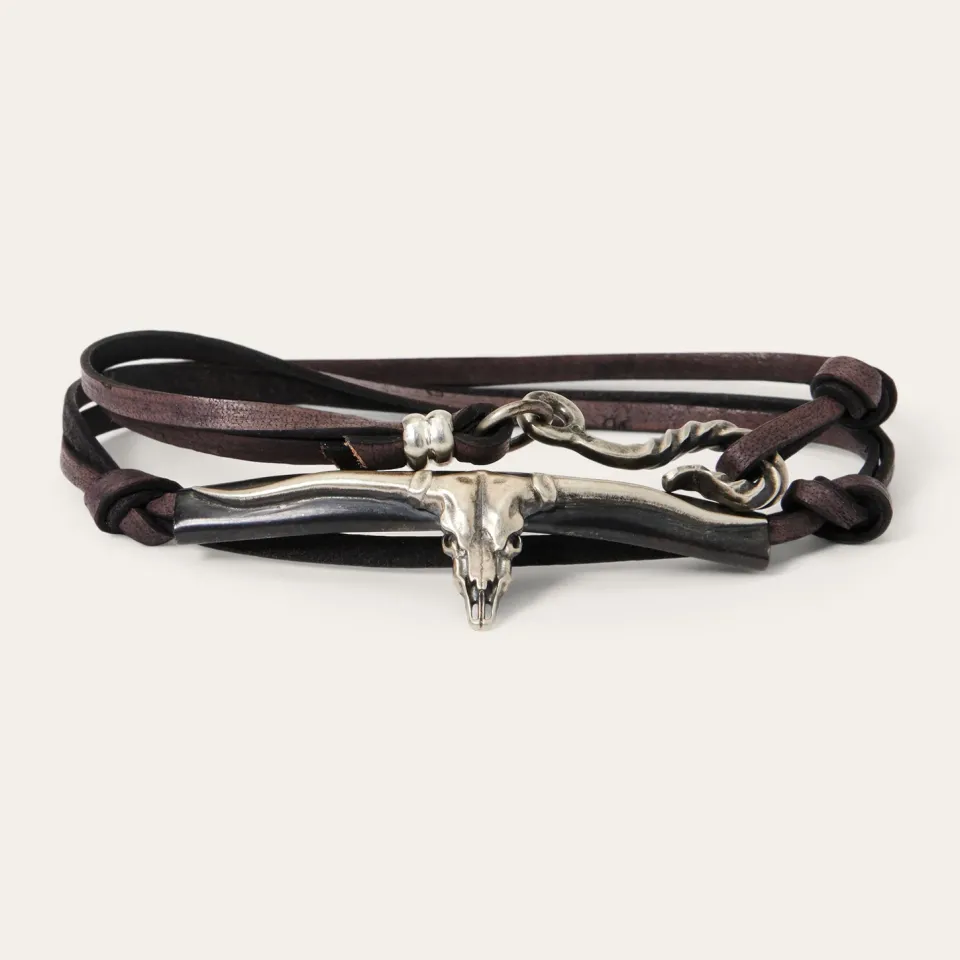 Online Stetson Longhorn Wrap Bracelet