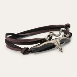 Online Stetson Longhorn Wrap Bracelet