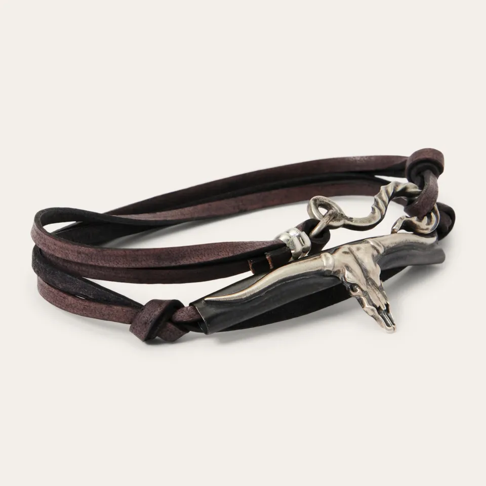 Online Stetson Longhorn Wrap Bracelet