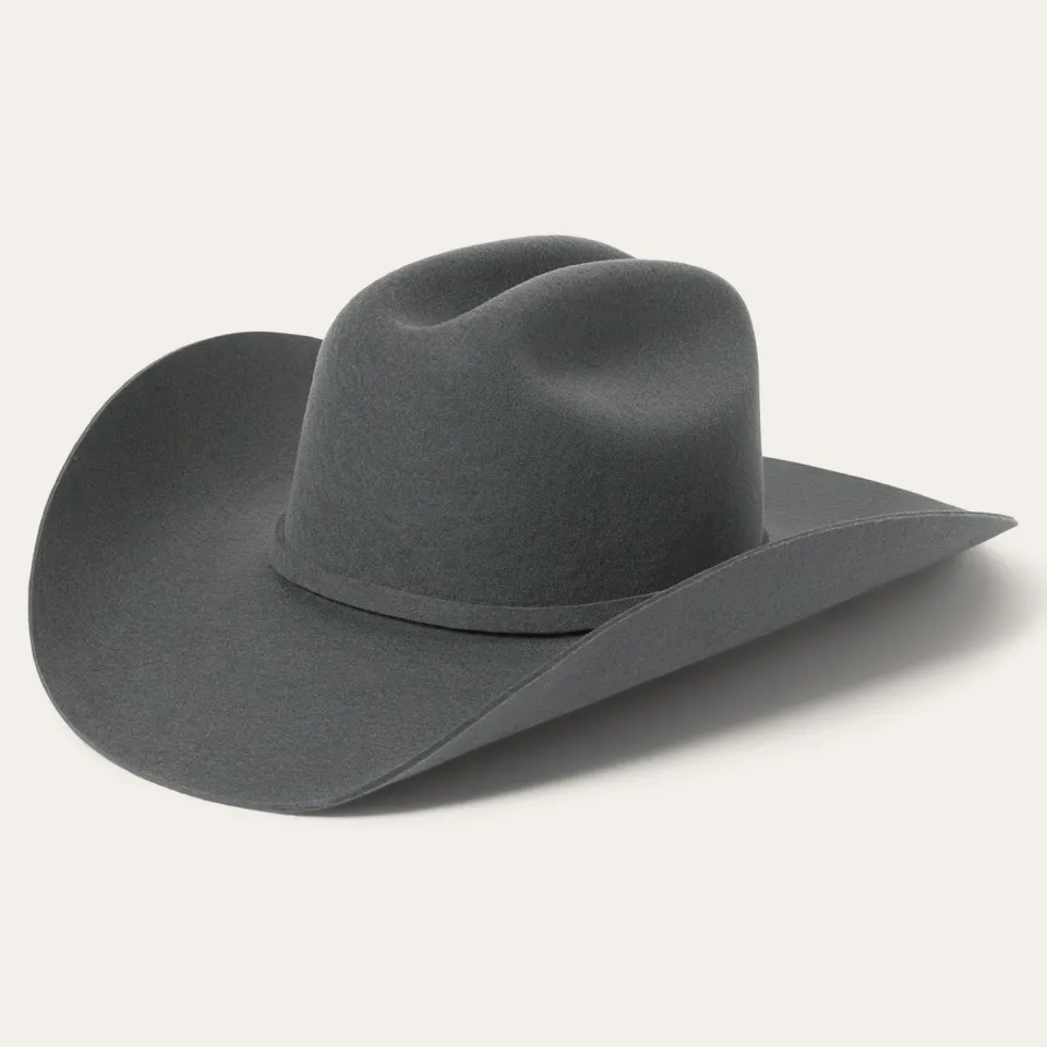Outlet Stetson Mason 4X Cowboy Hat Granite