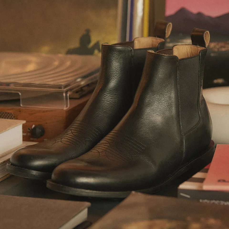 Clearance Stetson Matt McCormick For Limited-Edition Beat Boot Black