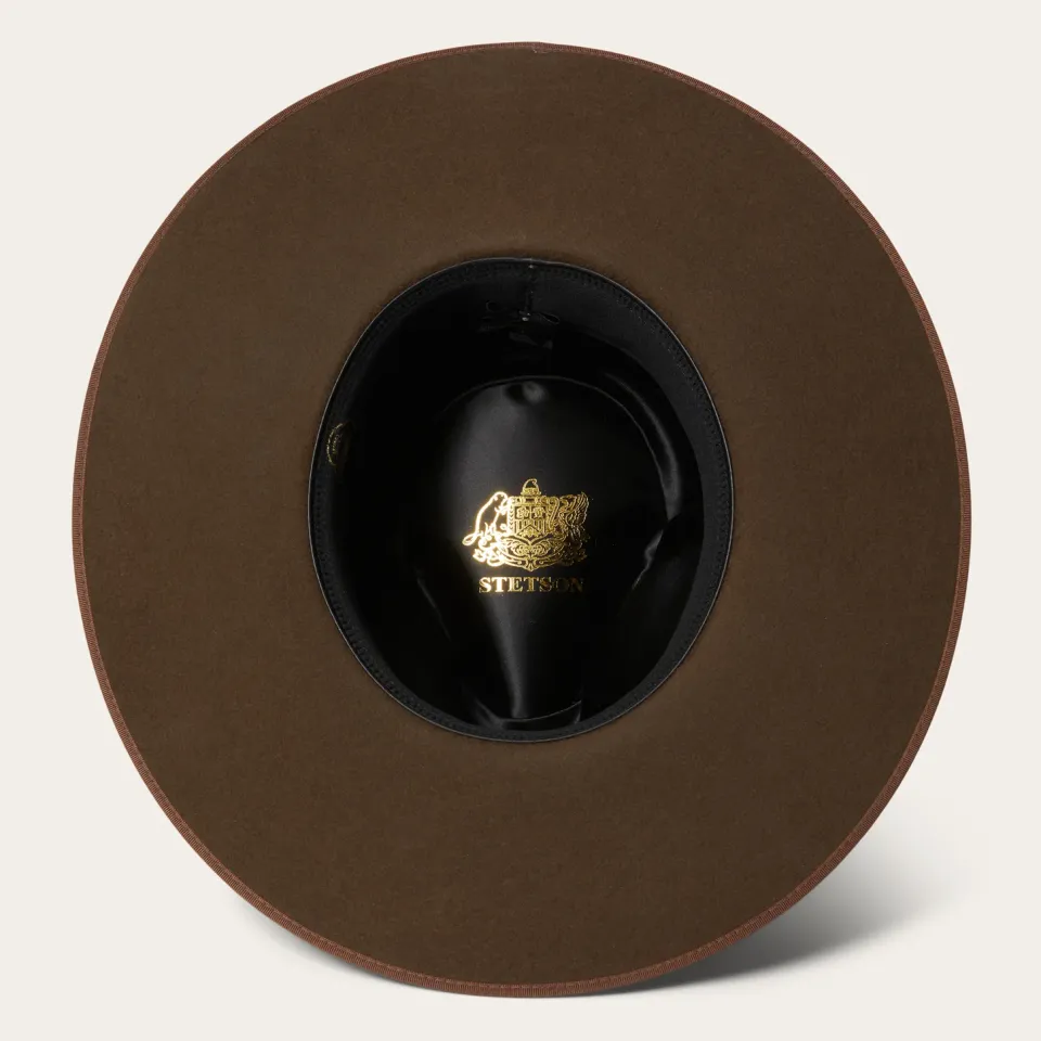 Best Stetson Midtown Wide Flat Brim Hat Oak