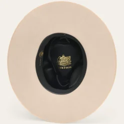 Hot Stetson Midtown Wide Flat Brim Hat Black