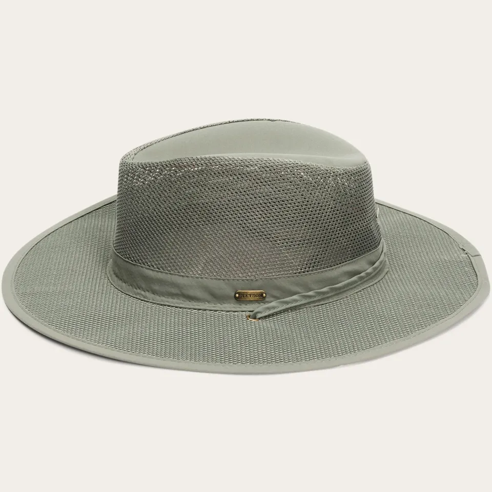 New Stetson Montana 'No Fly Zone' Mesh Hat Willow