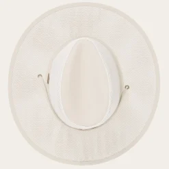 Discount Stetson Montana 'No Fly Zone' Mesh Hat Khaki