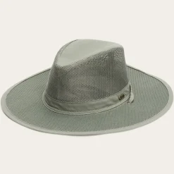Clearance Stetson Montana 'No Fly Zone' Mesh Hat Willow