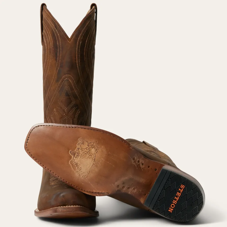 Hot Stetson Mossman Boot Brown