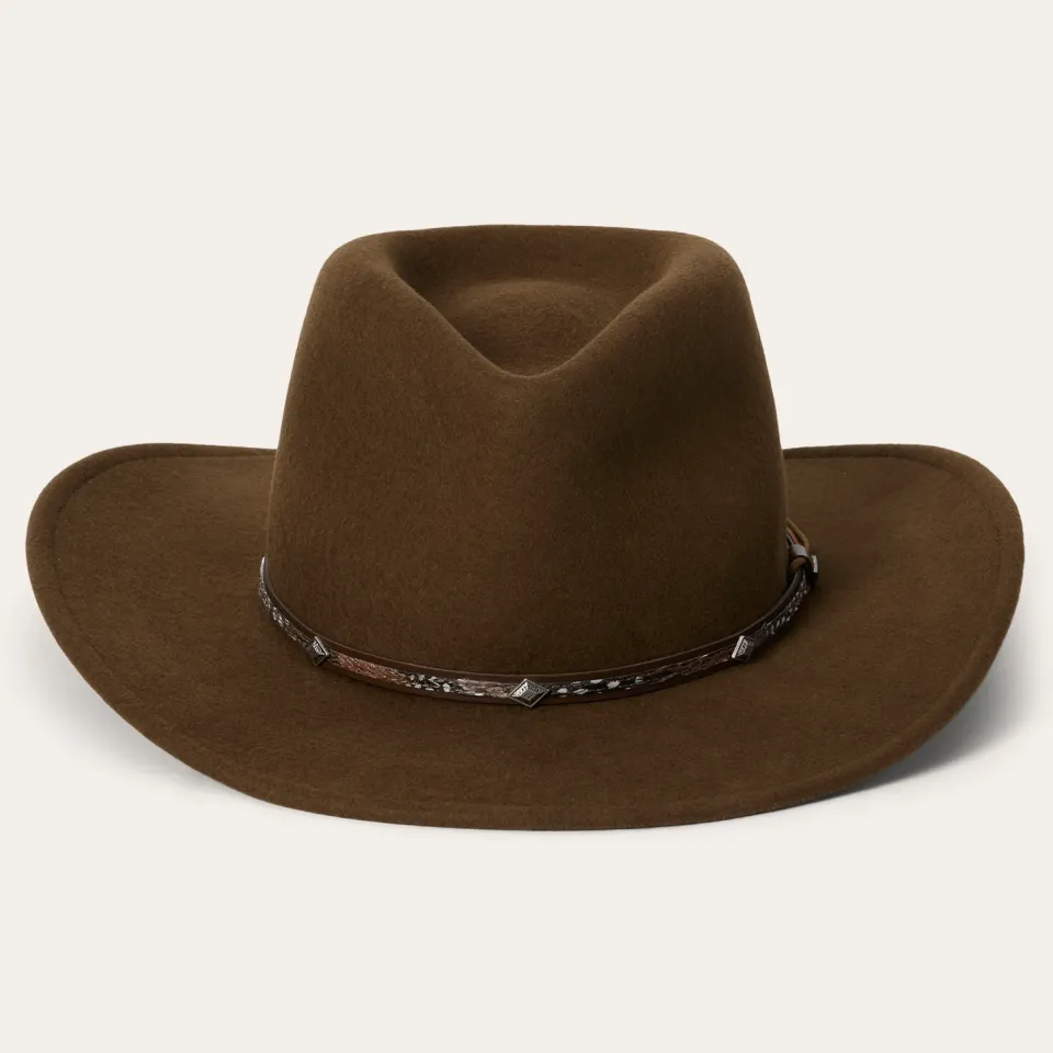 Online Stetson Mountain Sky Crushable Outdoor Hat Acorn
