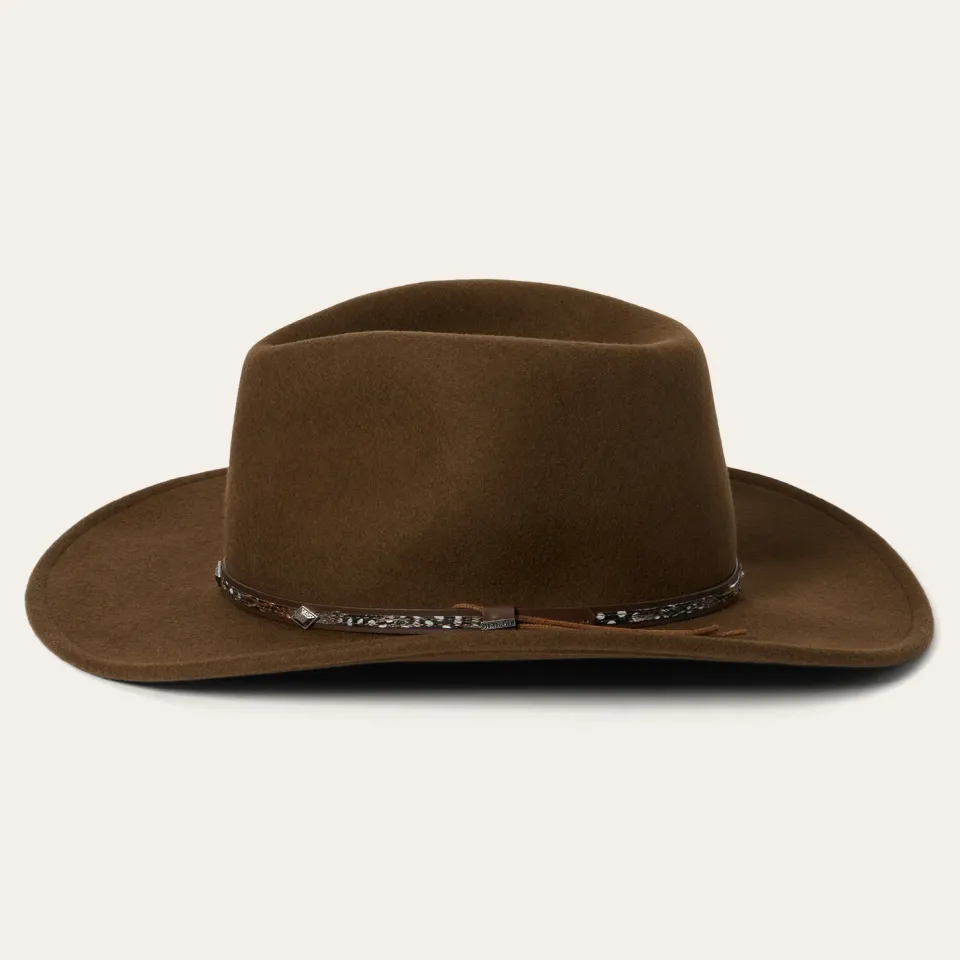 Online Stetson Mountain Sky Crushable Outdoor Hat Acorn