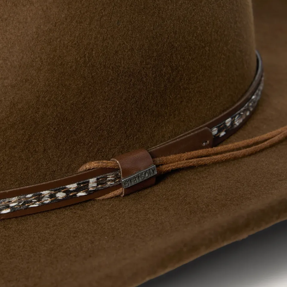 Online Stetson Mountain Sky Crushable Outdoor Hat Acorn