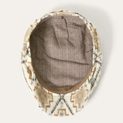 Hot Stetson Navajo Jersey Driver Cap Off White / Beige
