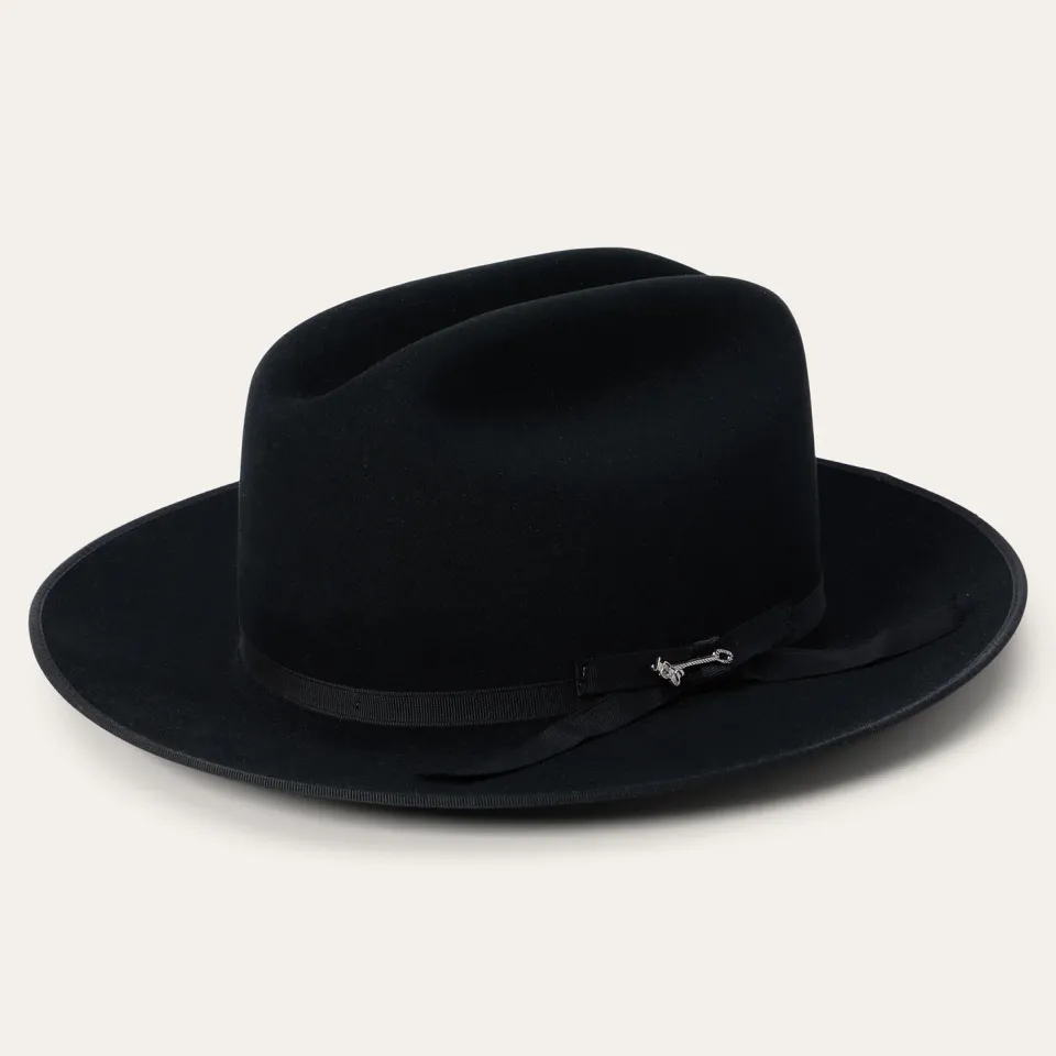 Hot Stetson Open Road Royal Deluxe Hat Black