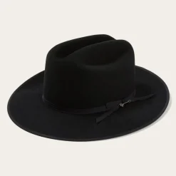 New Stetson Open Road Royal Deluxe Hat Black