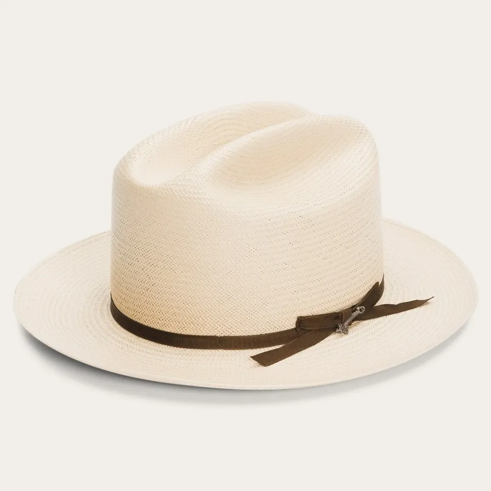 Outlet Stetson Open Road Straw Hat Silverbelly