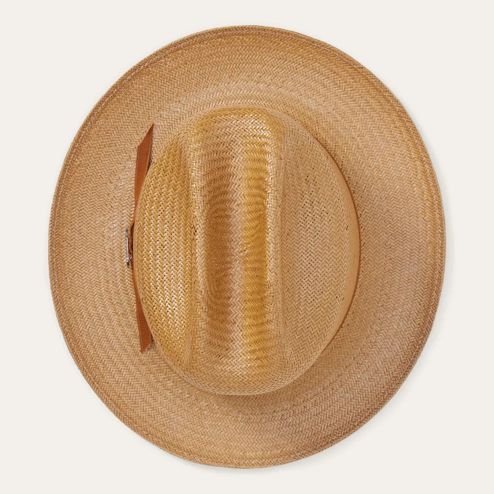 Discount Stetson Open Road Straw Hat Cognac
