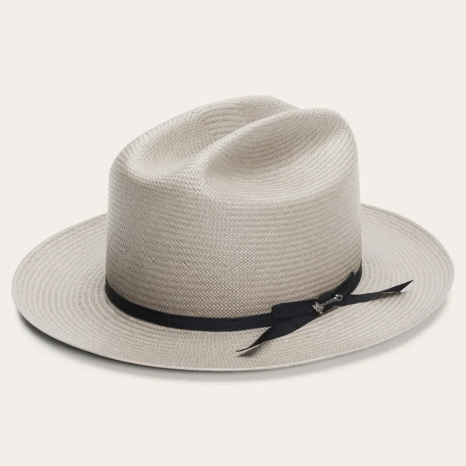 Sale Stetson Open Road Straw Hat Taupe
