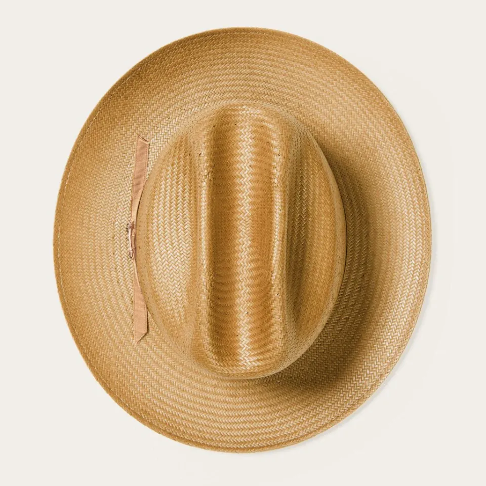 Best Stetson Open Road Vented Straw Cowboy Hat Cognac
