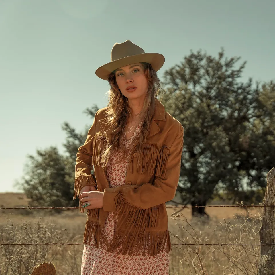 Best Stetson Open Road 6X Cowboy Hat Fawn