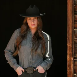 Outlet Stetson Open Road 6X Cowboy Hat Black