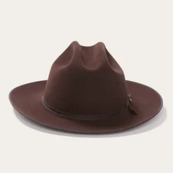 Outlet Stetson Open Road 6X Cowboy Hat Chocolate