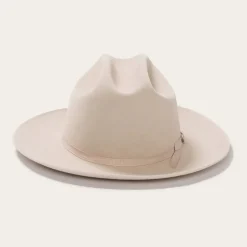 Hot Stetson Open Road 6X Cowboy Hat Silverbelly