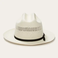 Clearance Stetson Open Road 10X Straw Cowboy Hat Natural