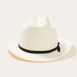 Stetson Open Road 6X Straw Cowboy Hat Natural