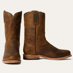 Clearance Stetson Puncher Boots Oily Brown