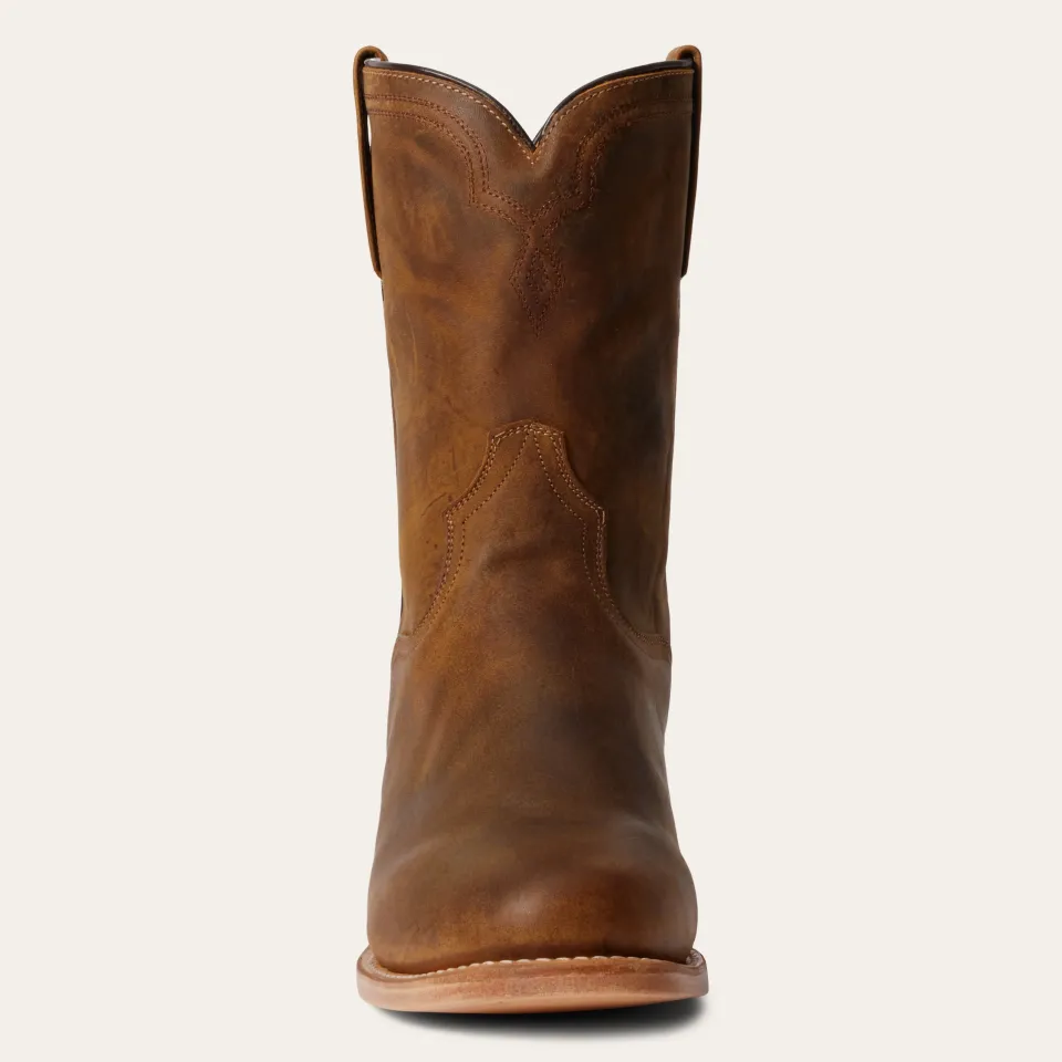 Clearance Stetson Puncher Boots Oily Brown