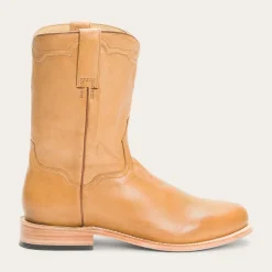Outlet Stetson Puncher Boots Tan