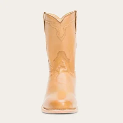 Outlet Stetson Puncher Boots Tan